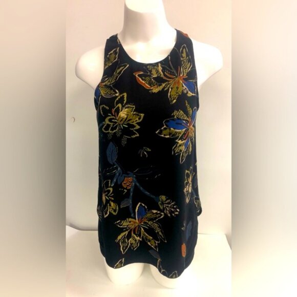 WILFRED SLEEVELESS FLORAL TOP IN SIZE SMALL - Picture 1 of 7